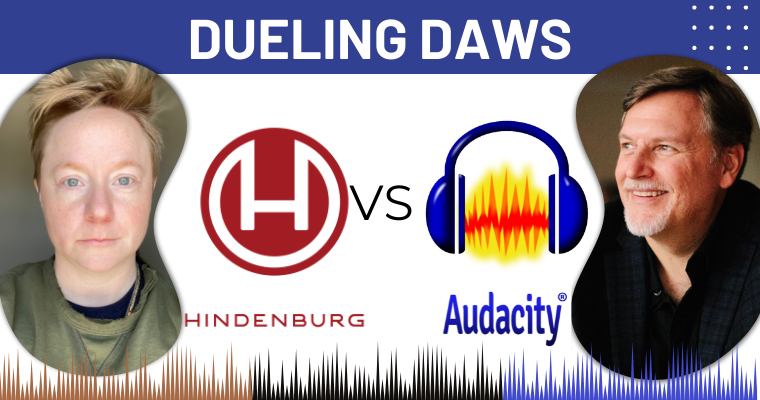 dueling DAWs: Hindenburg Pro vs Audacity