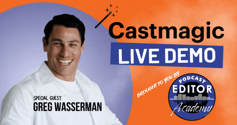 Greg Wasserman performs a live demonstration of how to use Castmagic